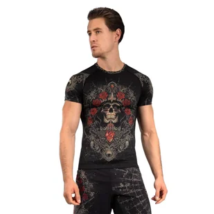 Rashguard męski Venum Santa Muerte 5.0 Men'S Short Sleeve Rashguard - Kimona, stroje i obuwie - miniaturka - grafika 1