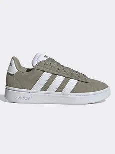 adidas Skórzane sneakersy w kolorze oliwkowo-białym - Trampki damskie - miniaturka - grafika 1