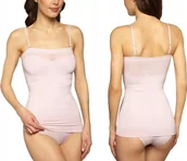 Koszulki i topy damskie - Podkoszulka modelująca pudrowy róż Triumph Curvy Sensation Shirt 01 r.S - miniaturka - grafika 1