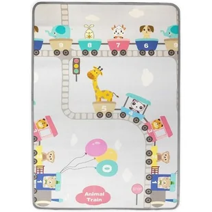 Milly Mally Mata piankowa zwijana Kinder, Trains - Maty piankowe - miniaturka - grafika 1
