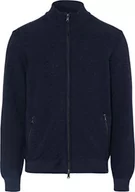 Kurtki męskie - BRAX Męska kurtka z dzianiny w stylu John Feel Good Sportive-Modern, monochromatyczna, XXL - miniaturka - grafika 1