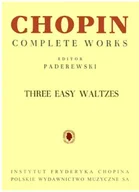 Podręczniki dla szkół zawodowych - Chopin Trzy łatwe walce. PWM 5316 - miniaturka - grafika 1