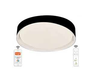LED Plafon ściemnialny LED/48W/230V 2700-6500K Wi-Fi Tuya + pilot - Lampy sufitowe - miniaturka - grafika 1