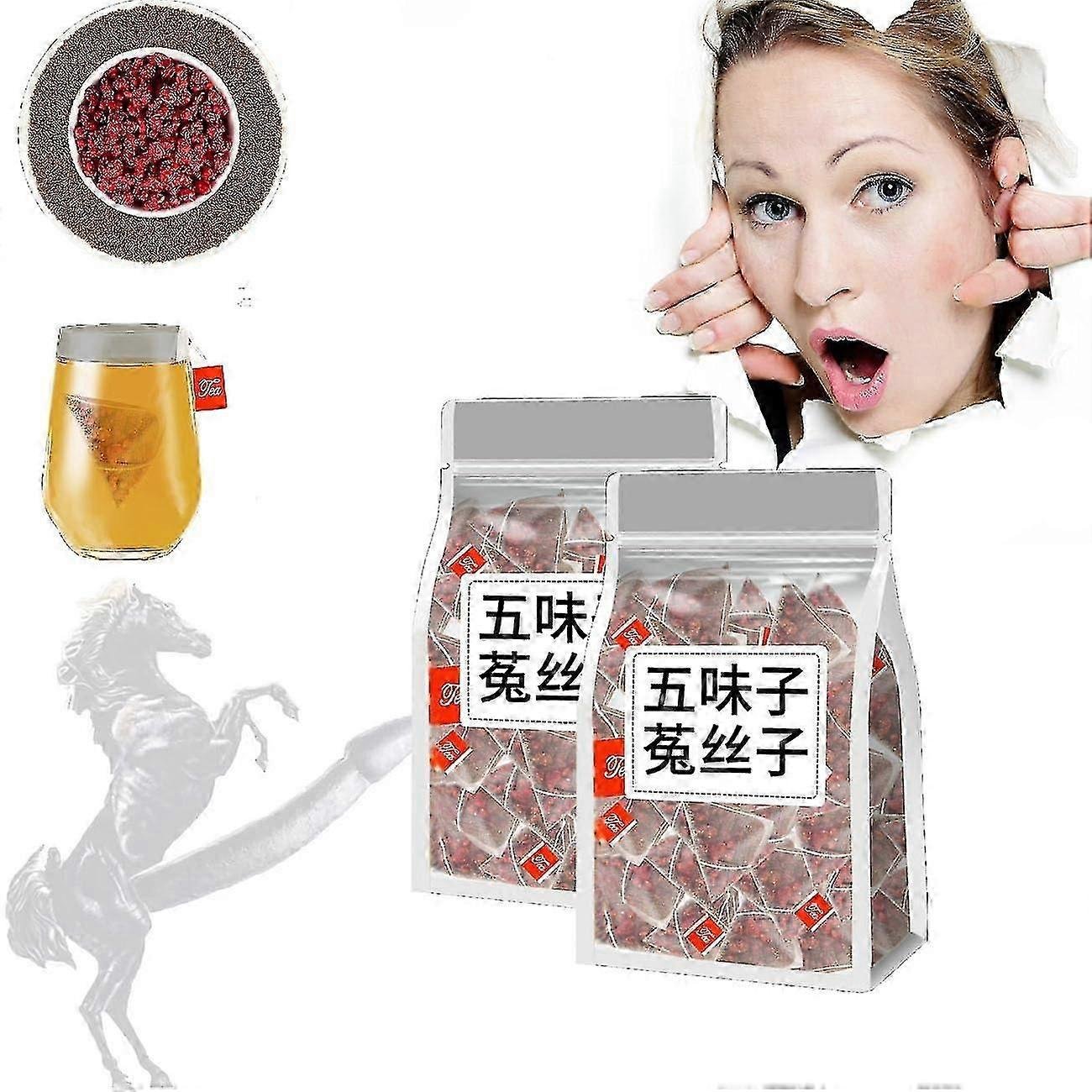 Pięć smaków Goji Berry Tea, Liver And Kidney Care Tea, Mens Essentials Kidney Care Tea Pięciosmakowa herbata odżywcza Goji Berries 40 szt.