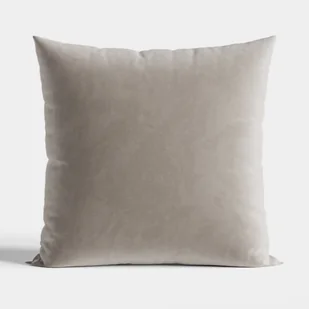 Poszewka, 40x40cm szaro-beżowa VELVI - Poszewki na poduszki - miniaturka - grafika 1