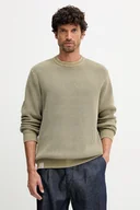 Swetry męskie - Pepe Jeans sweter bawełniany męski kolor zielony ciepły PM7000022 - miniaturka - grafika 1