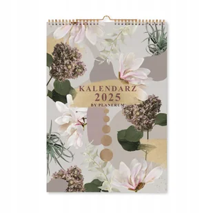 Kalendarz ścienny na spirali 2025 A3 Collage Garden - Kalendarze - miniaturka - grafika 1