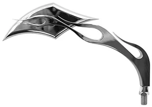 Vicma Retrov. Niestandardowe płomienie Dh. + Adap.M10 R/I, Srebrny - Części motocyklowe - miniaturka - grafika 1