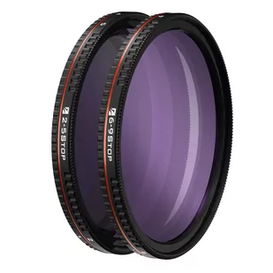 Freewell Zestaw filtrów szarych regulowanych Freewell VND 2-5 i 6-9 Hard Stop 82mm FW-82-ALD - Filtry fotograficzne - miniaturka - grafika 2