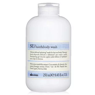 Davines SU hair & body wash - żel do mycia ciała i włosów 250ml - Kosmetyki do kąpieli - miniaturka - grafika 1