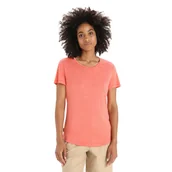 Bielizna sportowa damska - Damska koszulka termoaktywna Icebreaker Sphere II SS Tee vibrant earth heather - XS - miniaturka - grafika 1