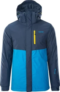Kurtka narciarska męska Hi-Tec Męska kurtka narciarska ocieplana Hi-tec Namparo insignia niebieska rozmiar XXXL - Kurtki narciarskie - miniaturka - grafika 1