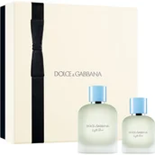 Zestawy perfum męskich - Dolce&Gabbana Light Blue Pour Homme EDT Duo Gift Set NEW zestaw upominkowy dla mężczyzn - miniaturka - grafika 1