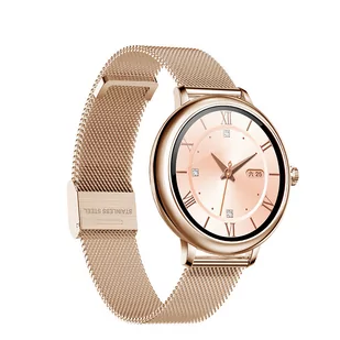 Garett Women Emma Złoto-stalowy - Smartwatch - miniaturka - grafika 1