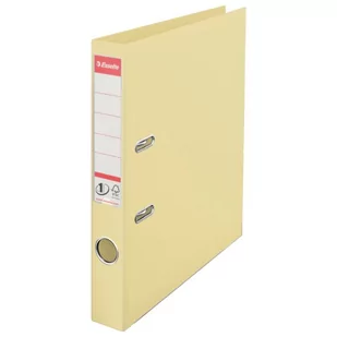 Esselte Segregator A4 50mm no.1 - beżowy 218700 - Segregatory - miniaturka - grafika 1