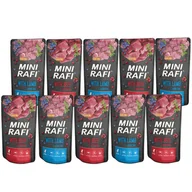 Mokra karma dla psów - DOLINA NOTECI Mini Rafi mix smaków 10x150g - miniaturka - grafika 1