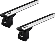 Bagażniki dachowe - Bagażnik dachowy Thule z EVO WingBarem Fiat Qubo 4-dr MPV z punktami stałymi 08-17 - miniaturka - grafika 1