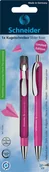 Długopisy - Schneider Długopis automatyczny SCHNEIDER Slider Rave, XB, 1szt., blister, różowy - miniaturka - grafika 1
