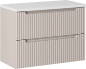 Meble łazienkowe - Zestaw meblowy 80cm z blatem - miniaturka - grafika 1