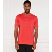 Koszulki męskie - BOSS GREEN T-shirt Logo Heritage | Regular Fit - miniaturka - grafika 1