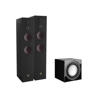 Zestaw stereo 2.1: OPTICON 6 MK2 + SUB E-9 F, Kolor: Black Satin - Głośniki i kolumny - miniaturka - grafika 1