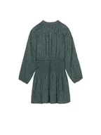 Sukienki i spódniczki dla dziewczynek - Mayoral Sukienka codzienna 7909 Zielony Regular Fit - miniaturka - grafika 1