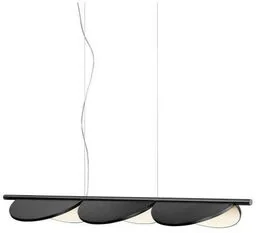 Flos - Almendra S3 Lampa Wisząca Anthracite Flos - Lampy sufitowe - miniaturka - grafika 1