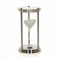 Zabawki zręcznościowe - KLEPSYDRA ZEGAR 30 MINUT STAL CHROMOWANA 17×31,5cm - miniaturka - grafika 1