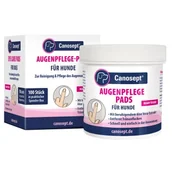 Pielęgnacja uszu i oczu zwierząt - Canosept płatki do pielęgnacji oczu dla psów 100 sztuk - miniaturka - grafika 1