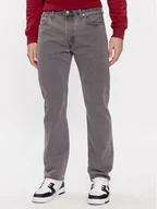 Spodnie męskie - Levi's® Jeansy 501® 00501-3496 Szary Regular Fit - miniaturka - grafika 1