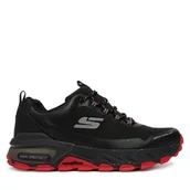 Buty trekkingowe męskie - Trekkingi Skechers MAX PROTECT PROMOTE 237669/BKRD Czarny - miniaturka - grafika 1