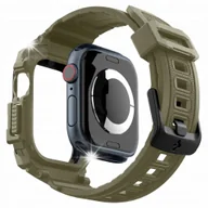 Akcesoria do smartwatchy - SPIGEN ETUI CASE NA PASKU DO APPLE WATCH 10 46MM - ODPORNY ZESTAW - KHAKI - miniaturka - grafika 1