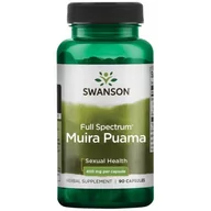 Suplementy naturalne - Muira Puama 400mg, 90kaps. ( Swanson ) - miniaturka - grafika 1