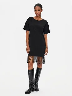 Noisy May Sukienka codzienna Keyla 27033023 Czarny Standard Fit - Sukienki - miniaturka - grafika 1