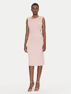 Sukienki - Fracomina Sukienka koktajlowa FQ25SD2004W47601 Różowy Slim Fit - miniaturka - grafika 1