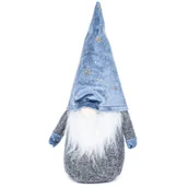 Ozdoby bożonarodzeniowe - Bożonarodzeniowy tekstylny skrzat Dario, 12 x 21 x 8 cm - miniaturka - grafika 1