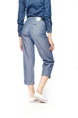 Spodnie damskie - LEE WIDE LEG CHAMBRAY L31GCMFE 24/31 - miniaturka - grafika 1