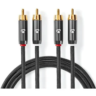 Kabel 2xRCA - 2xRCA NEDIS 1 m - Kable - miniaturka - grafika 1