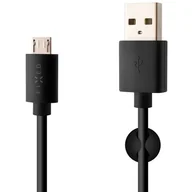 Kable USB - Fixed Kabel USB/micro USB 1m 452878) Czarny - miniaturka - grafika 1