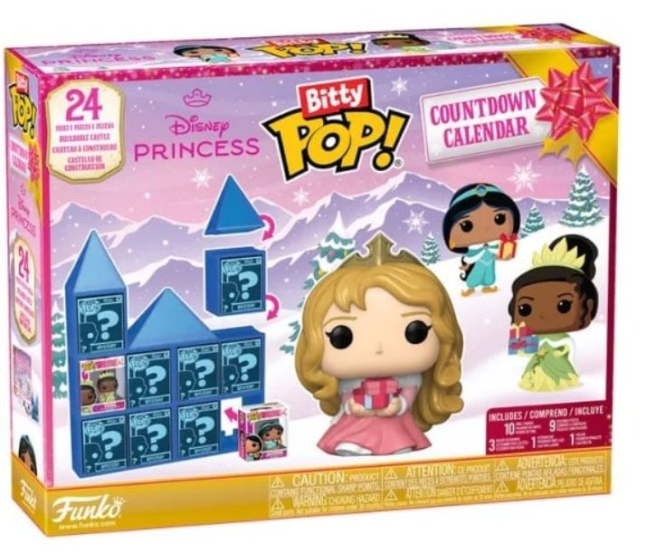funko pop! bitty disney princess kalendarz adwentowy 2025