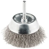 Materiały ścierne - Graphite Szczotka druciana doczołowa 75mm 57H600 - miniaturka - grafika 1