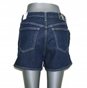 Calvin Klein -High Rise - spodenki damskie J20J216488 jeans wysoki stan W32 - Spodenki damskie - miniaturka - grafika 1