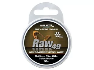 Materiał Przyponowy Savage Gear Raw 49 -10m-0,45mm - Żyłki wędkarskie - miniaturka - grafika 1