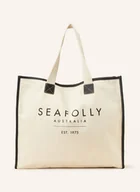 Torby podróżne - Seafolly Torba Plażowa beige - miniaturka - grafika 1