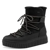 Kozaki damskie - Marco Tozzi Damskie 2-26415-45 modne kozaki, Black Comb, 37 EU, czarny Comb, 37 EU - miniaturka - grafika 1