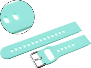 AlleTime Pasek uniwersalny 18 mm silikonowy zielony 1 + teleskopy - Akcesoria do smartwatchy - miniaturka - grafika 1
