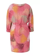 Sukienki - s.Oliver BLACK LABEL Damska sukienka krótka, pomarańczowa, 46, pomarańczowy, 46 - miniaturka - grafika 1