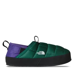 Kapcie The North Face Thermoball Traction Mule II NF0A39UX8JI1 Zielony - Buty dla chłopców - miniaturka - grafika 1