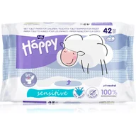 Papier toaletowy - Bella Baby Happy Sensitive nawilżany papier toaletowy 42 sztuki - miniaturka - grafika 1