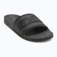 Klapki i japonki męskie - Klapki męskie Quiksilver Rivi Wordmark Slide II black 4 - miniaturka - grafika 1